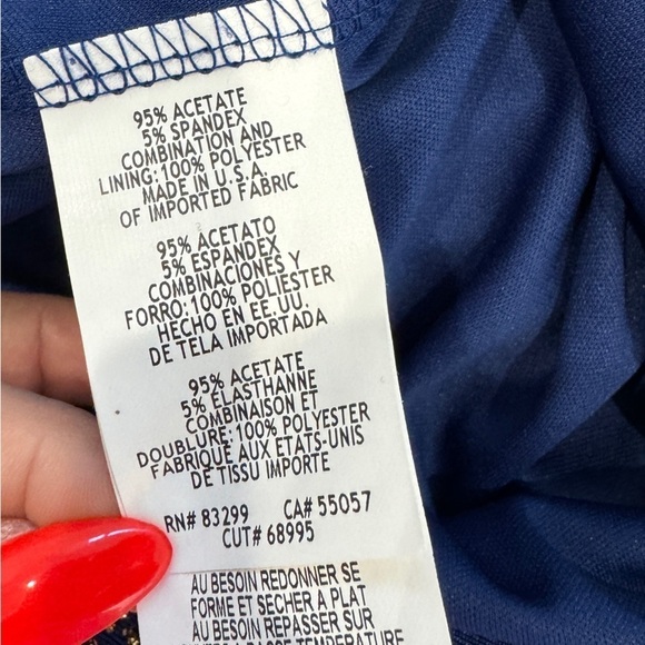 Jump Apparel Sparkly Rose Gold Embellished Bodyco spaghetti Mini Dress (7/8) - Picture 7 of 7